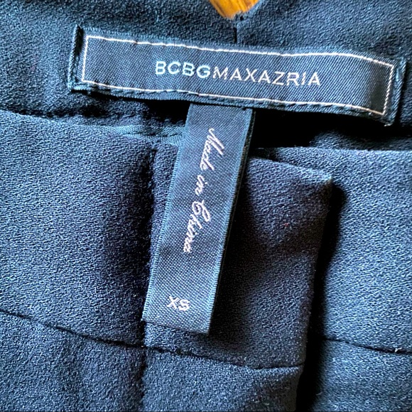 BCBG Cropped Black Trouser - Picture 6 of 6